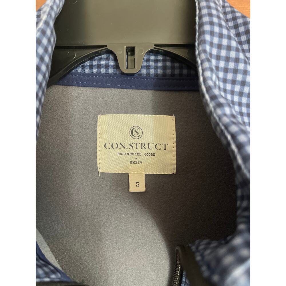 Con. Struct Checkered Pullover Small - image 3